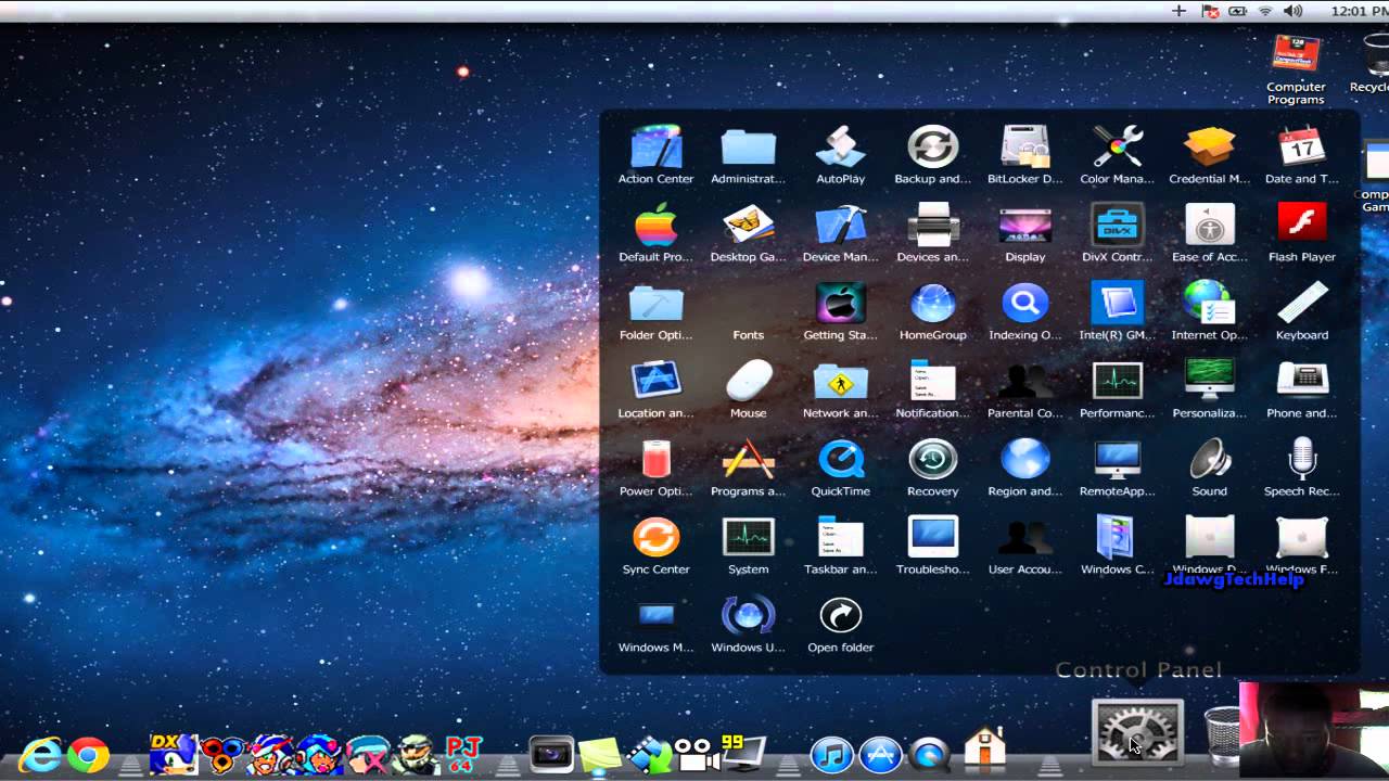 Download Apple Mac Theme For Windows 7
